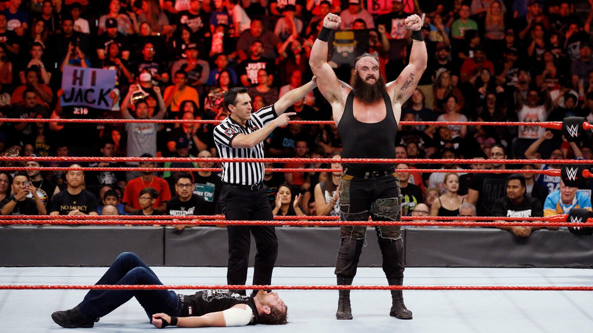 Strowman stands tall in victory.