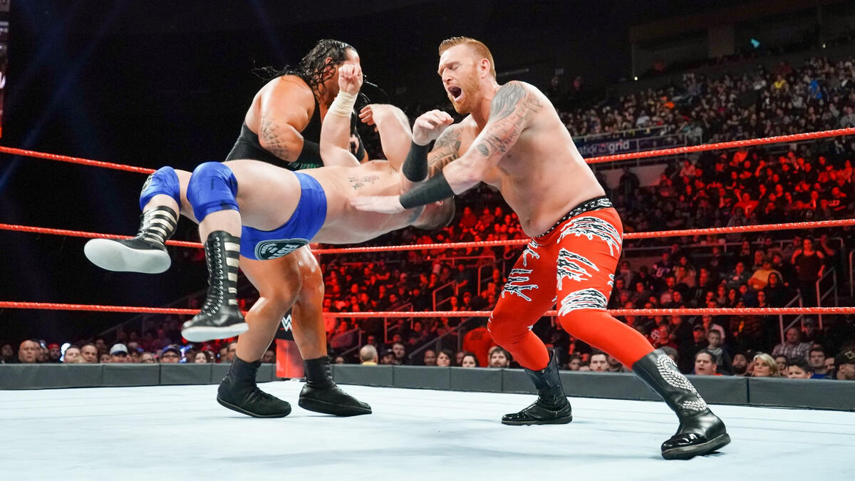 Heath Slater & Rhyno vs. The Revival: photos | WWE