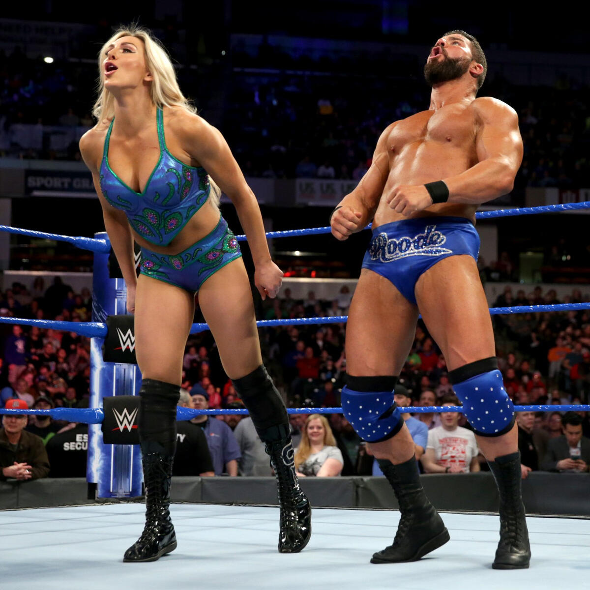 WWE Mixed Match Challenge Week 9 - Rusev & Lana vs. Bobby Roode & Charlotte  Flair: photos | WWE