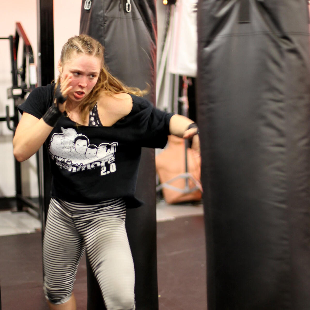 Ronda Rousey trains for WrestleMania 34: photos | WWE