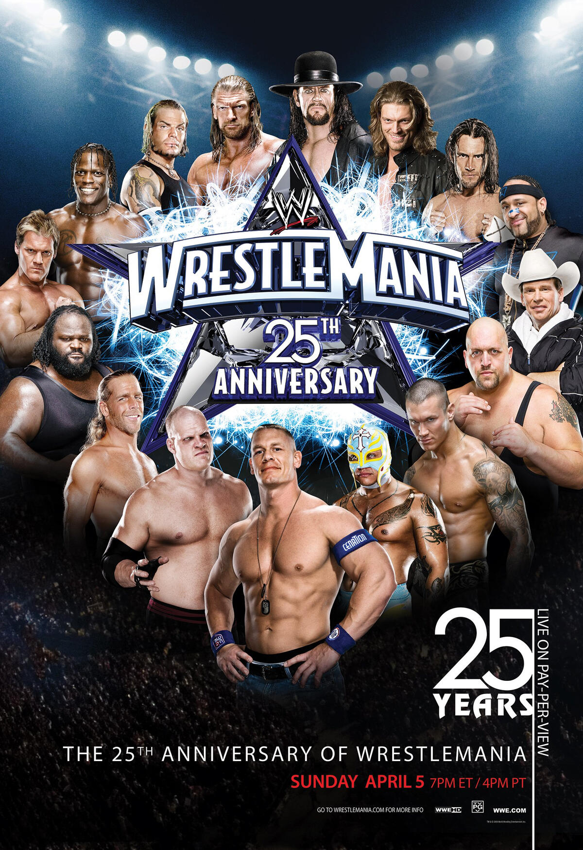 WWE Wrestlemania 40 Poster By TheOlderDog V2 by WWETheOlderDog on