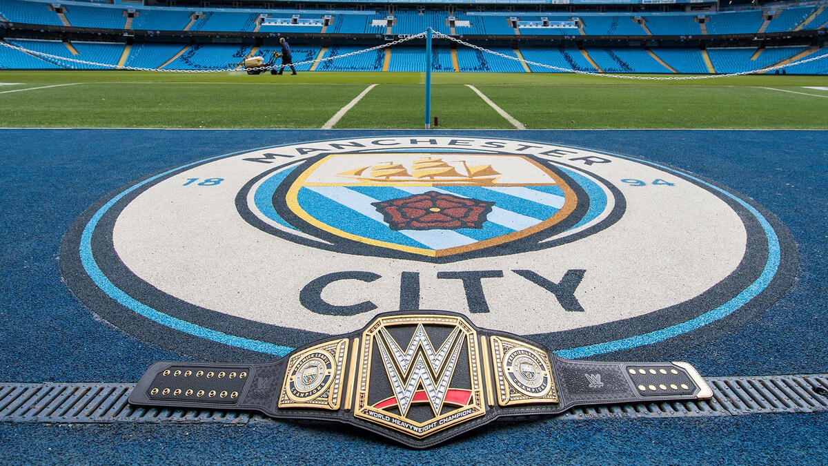 Premier League Champions Manchester City F C Show Off Custom Wwe