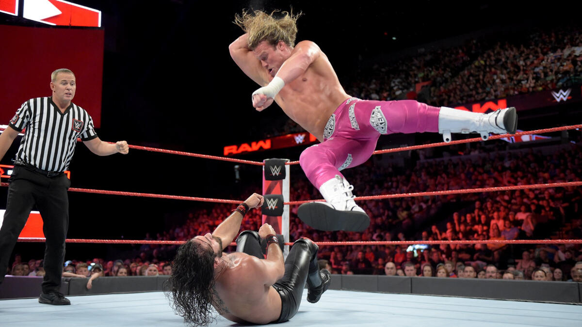 Seth Rollins Vs. Dolph Ziggler Intercontinental Championship Match 