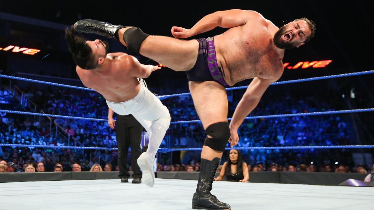 Rusev vs. Andrade 