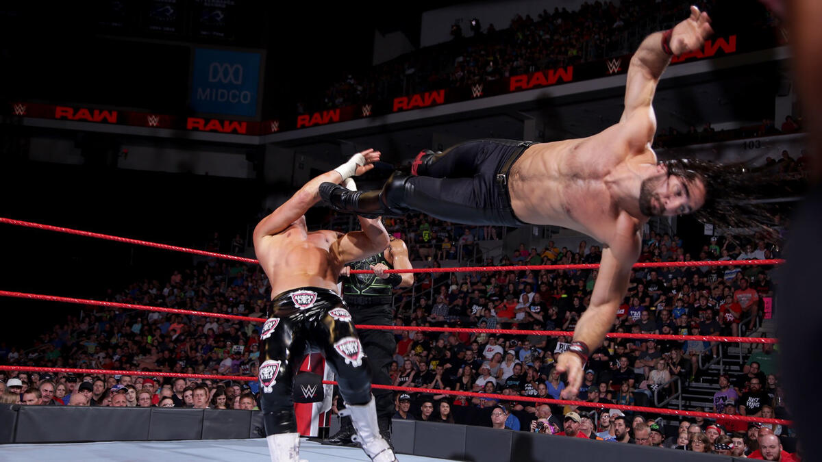 Roman Reigns & Seth Rollins vs. Dolph Ziggler & Drew McIntyre: photos | WWE