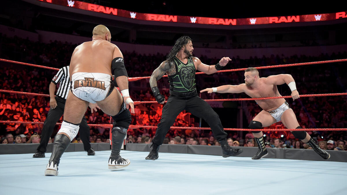 Roman Reigns & Bobby Lashley Vs. The Revival: Photos 