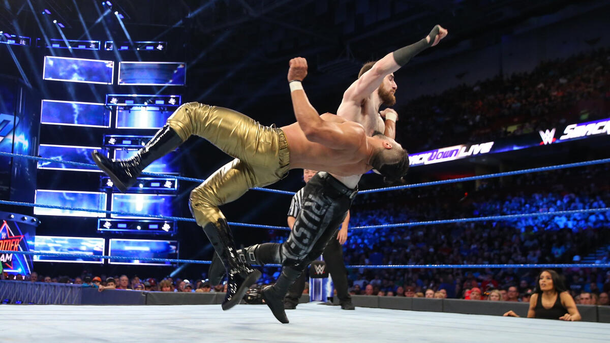 Aiden English vs. Andrade 