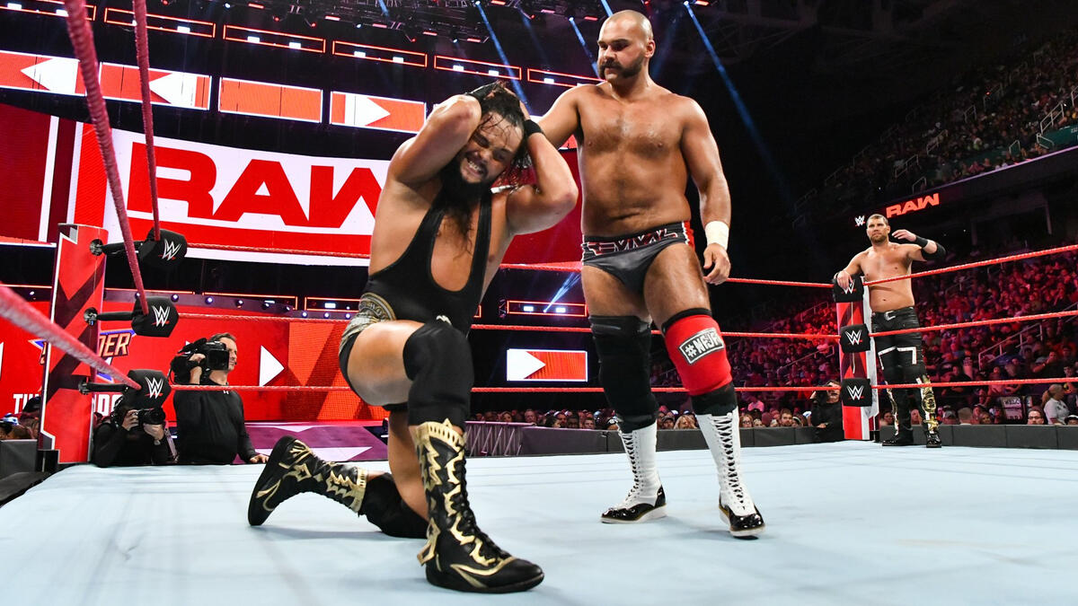 The B-Team Vs. The Deleters Of Worlds Vs. The Revival – Raw Tag Team ...