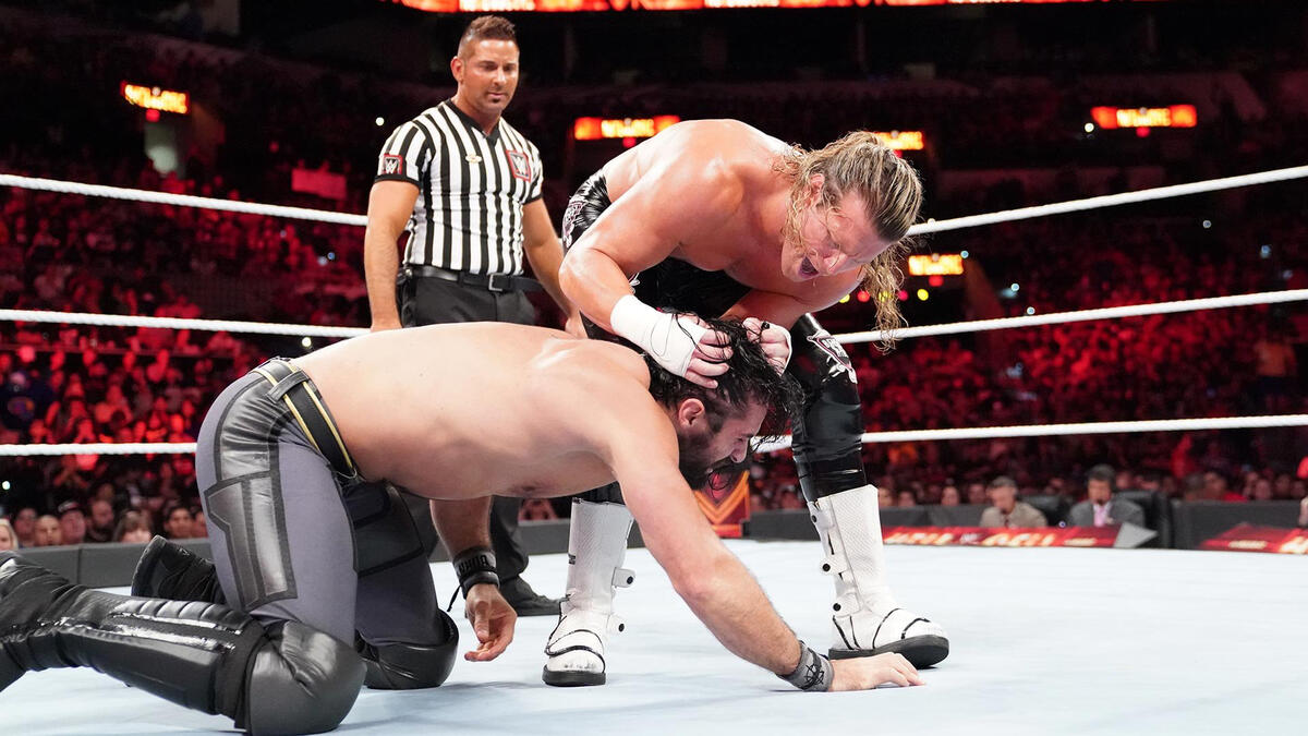 Dolph Ziggler & Drew McIntrye vs. Seth Rollins & Dean Ambrose - Raw Tag ...