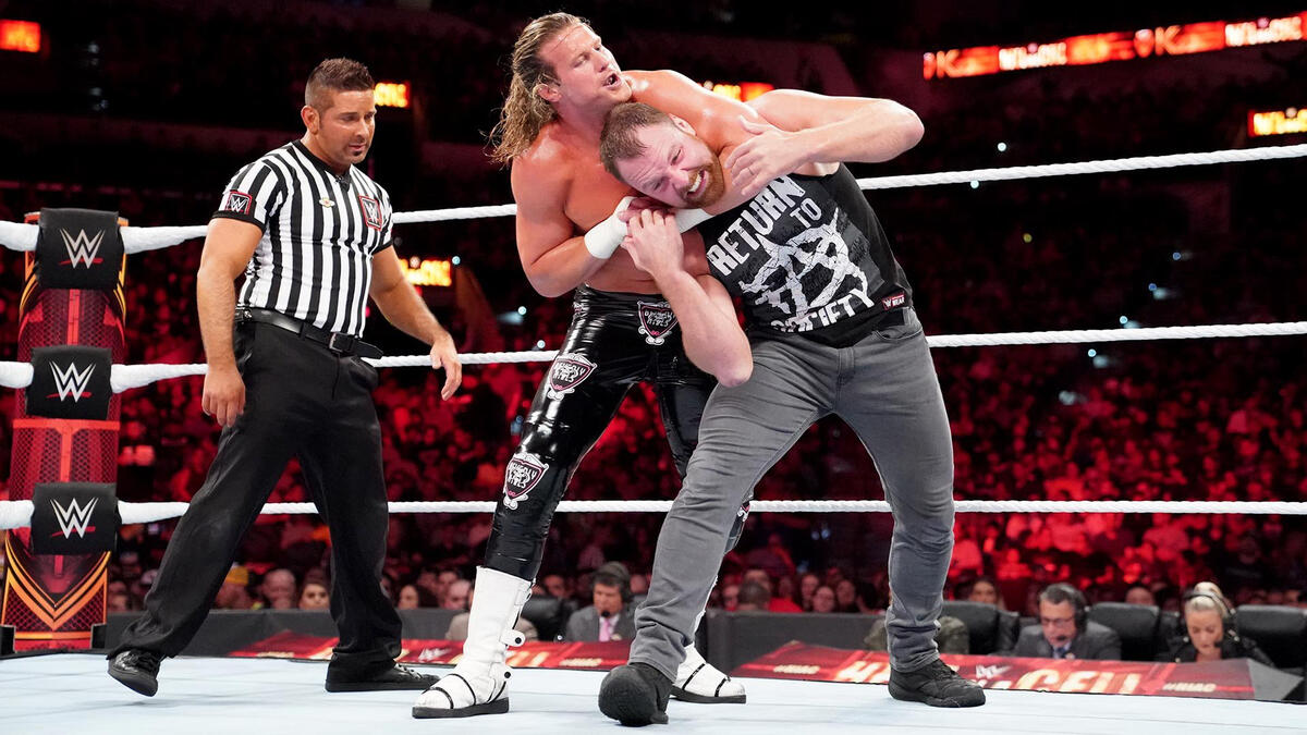 Dolph Ziggler & Drew McIntrye vs. Seth Rollins & Dean Ambrose - Raw Tag ...