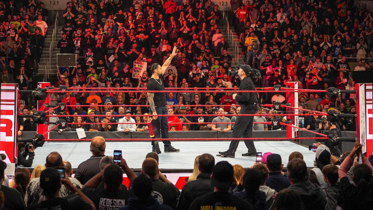 â€œThank you Roman!â€ the WWE Universe chants.