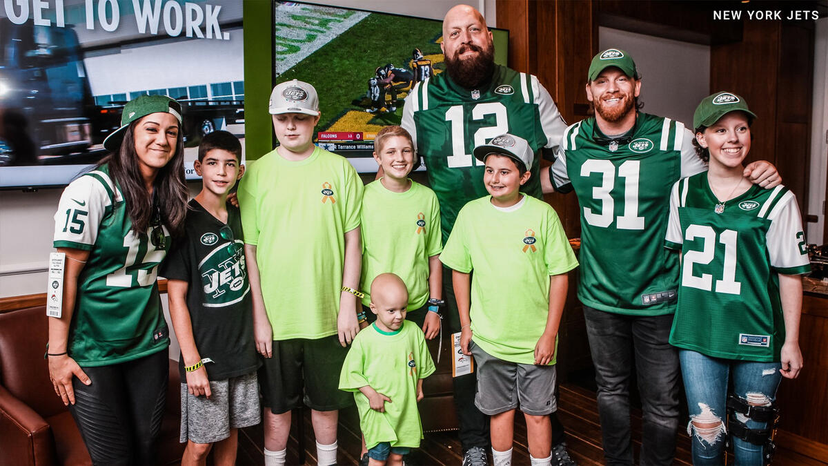 WWE Superstars attend New York Jets Kids Day: photos