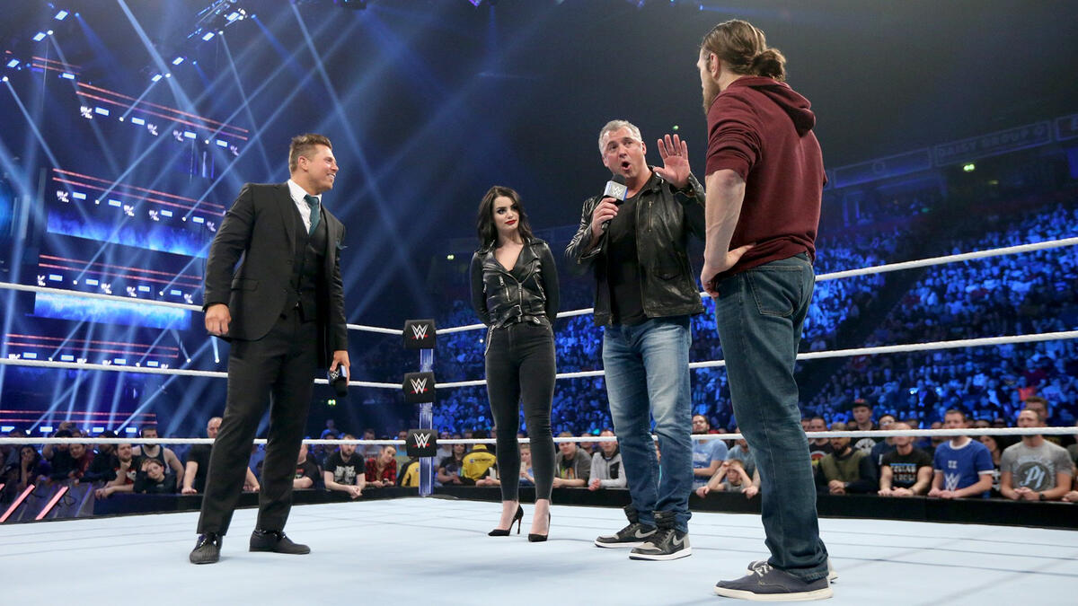 ... and announces Miz and Bryan will be co-captains!