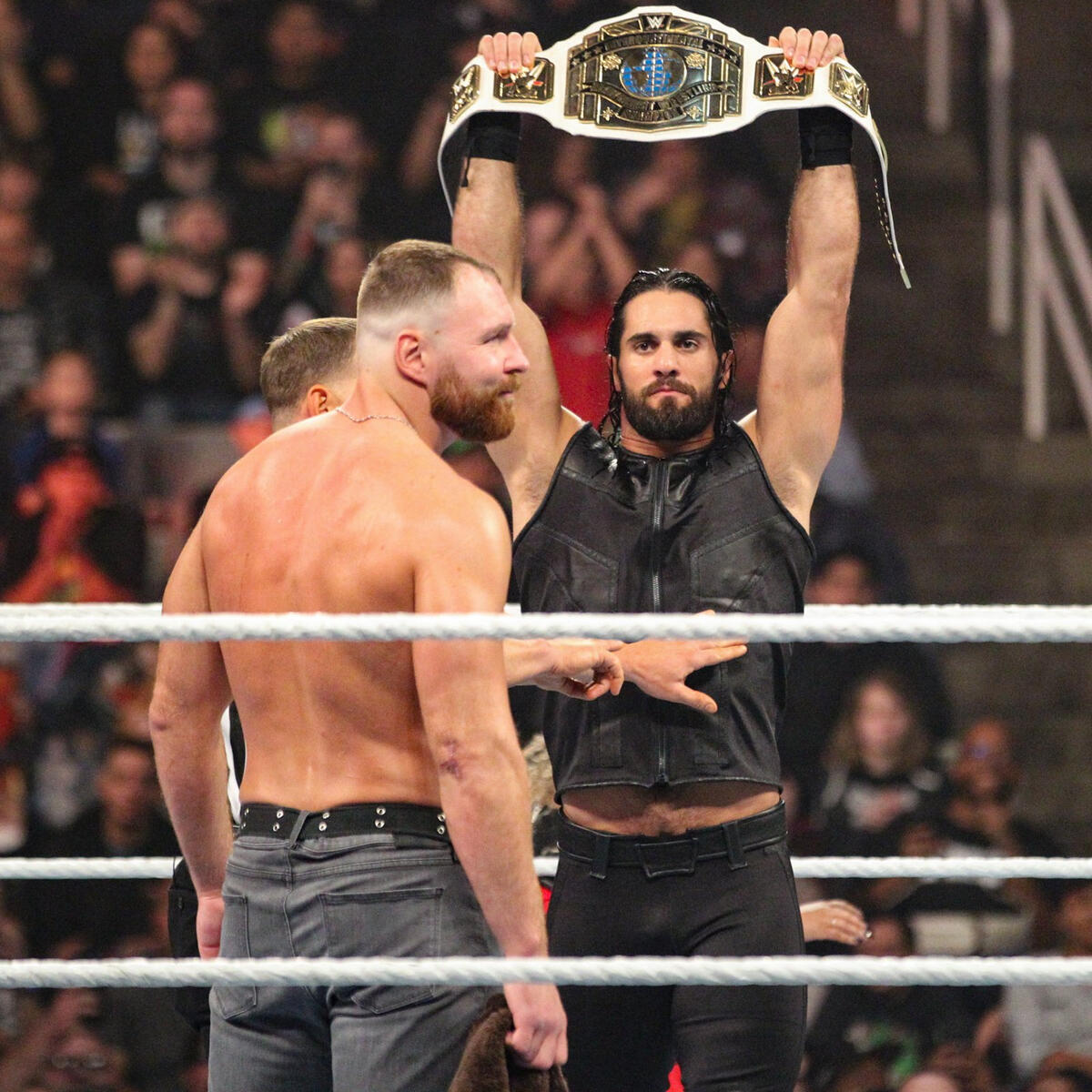 Seth Rollins Vs Dean Ambrose Intercontinental Championship Match Photos Wwe 3469