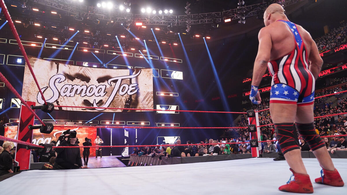 Kurt Angle Vs Samoa Joe Photos Wwe 7855