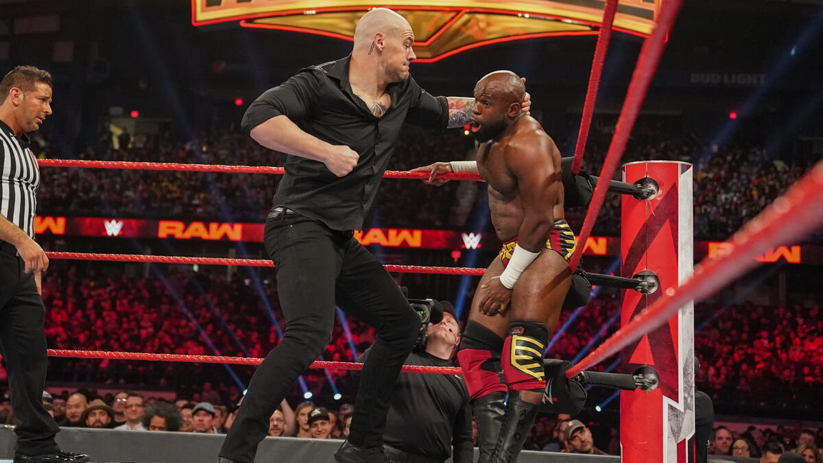 Apollo Crews Vs Baron Corbin Photos Wwe 1214