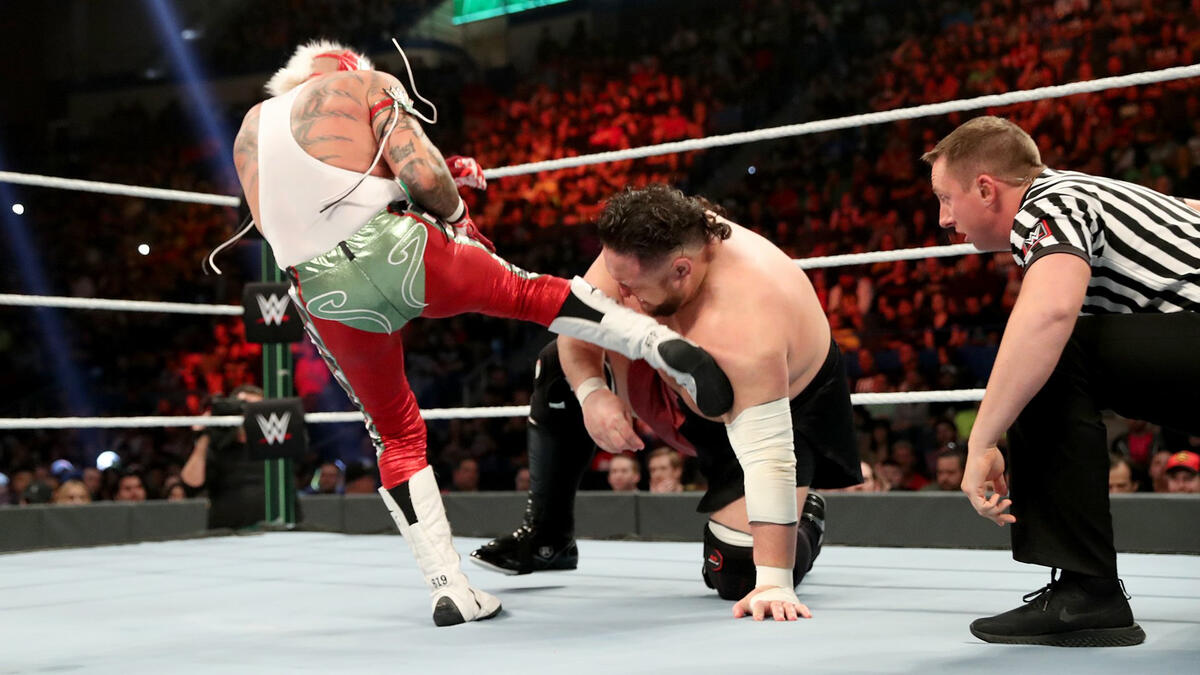 Samoa Joe vs. Rey Mysterio – United States Championship Match: photos | WWE