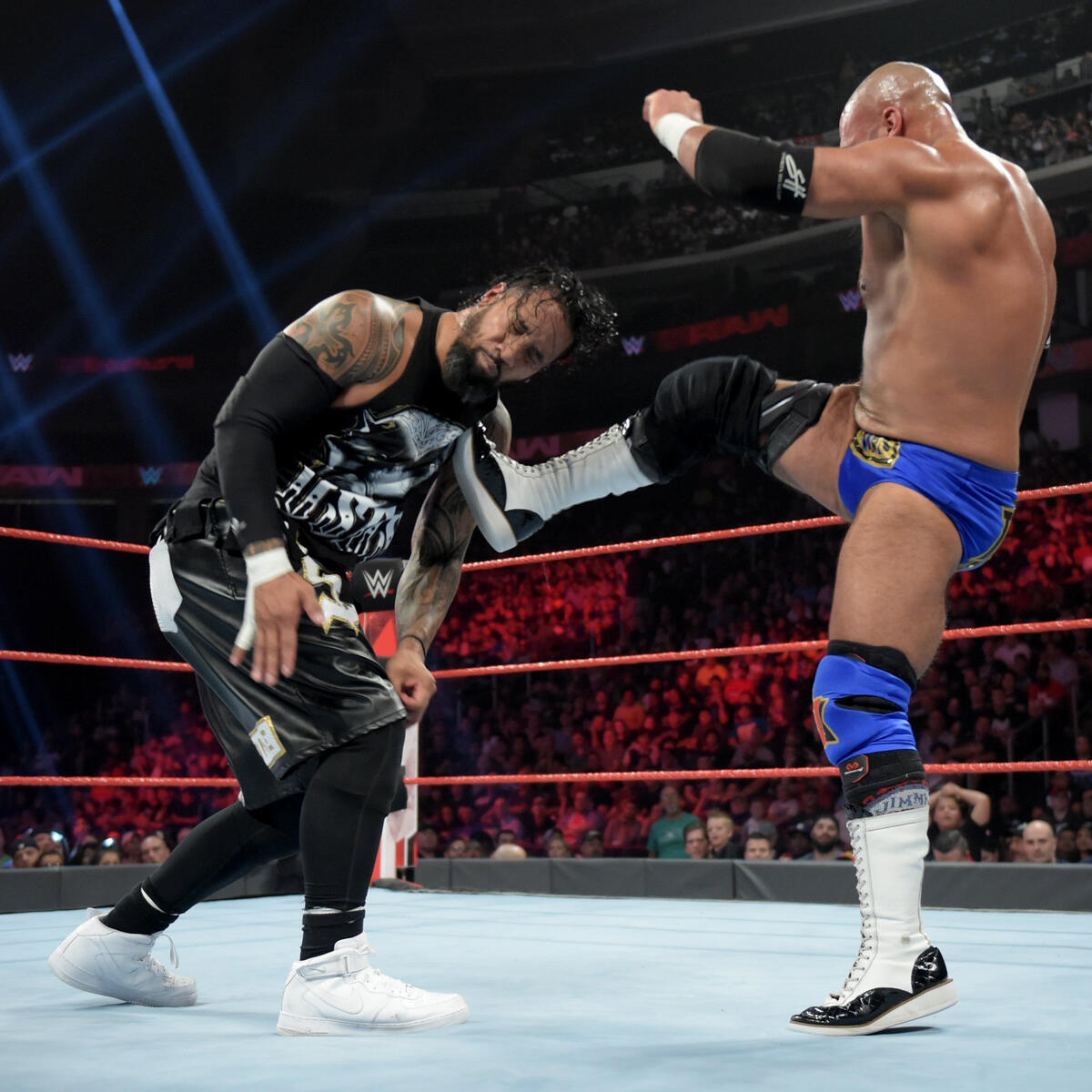 The Miz & The Usos vs. Elias & The Revival – 2-out-of-3 Falls Six-Man ...