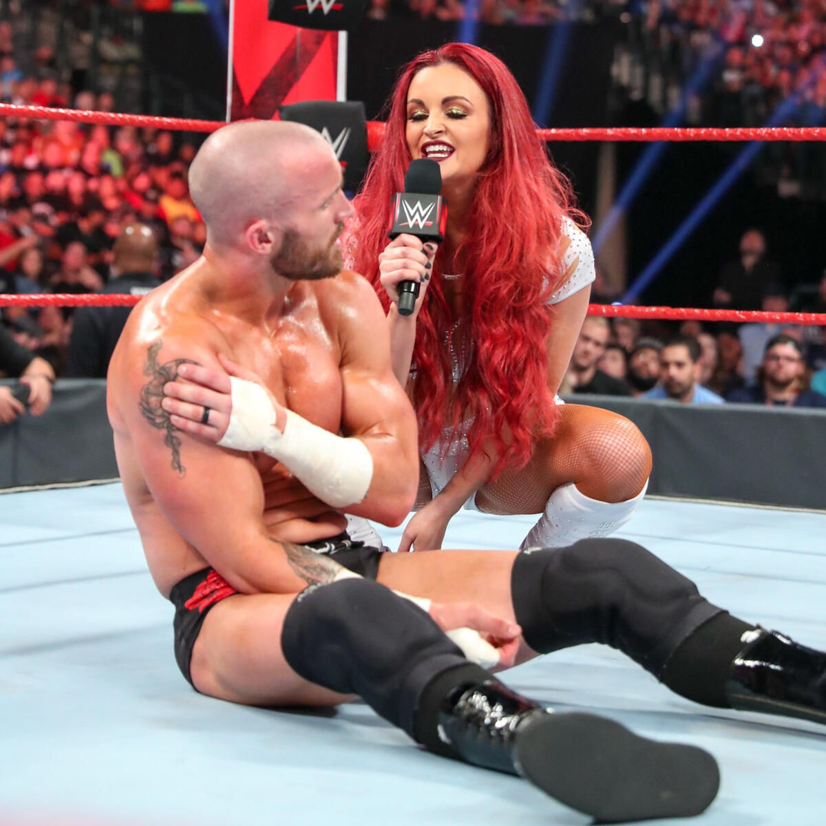 RAW: Seth Rollins Vs Becky Lynch #RAW #WWE #WWE2KMods 