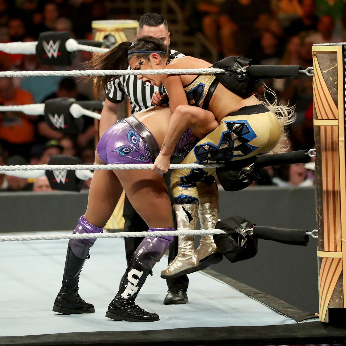 Bayley vs. Charlotte Flair â€” SmackDown Women's Championship Match: photos |  WWE