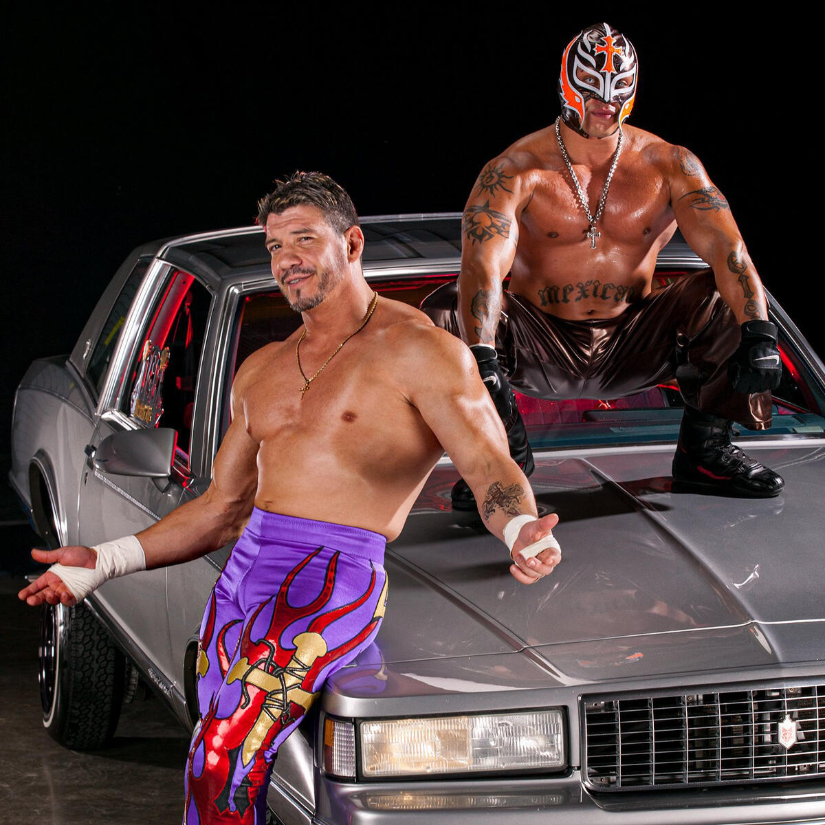Rey Mysterio Eddie Guerrero Through The Years Photos Wwe