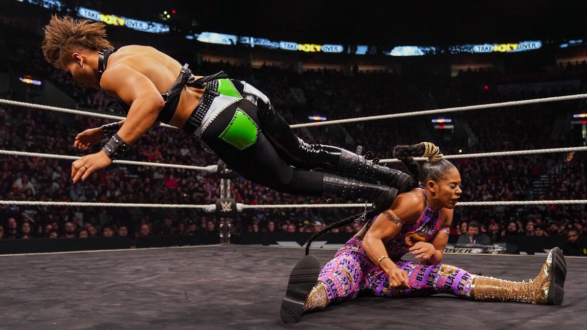 Rhea Ripley Vs. Bianca Belair – NXT Women's Championship Match: Photos ...