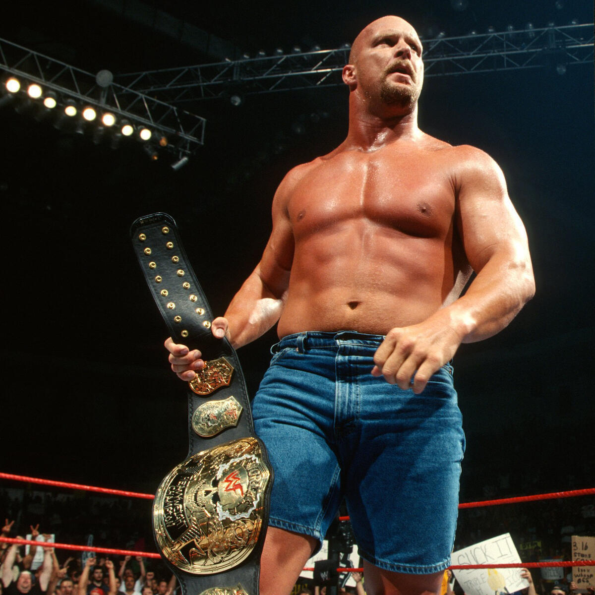 stone cold wwf champion