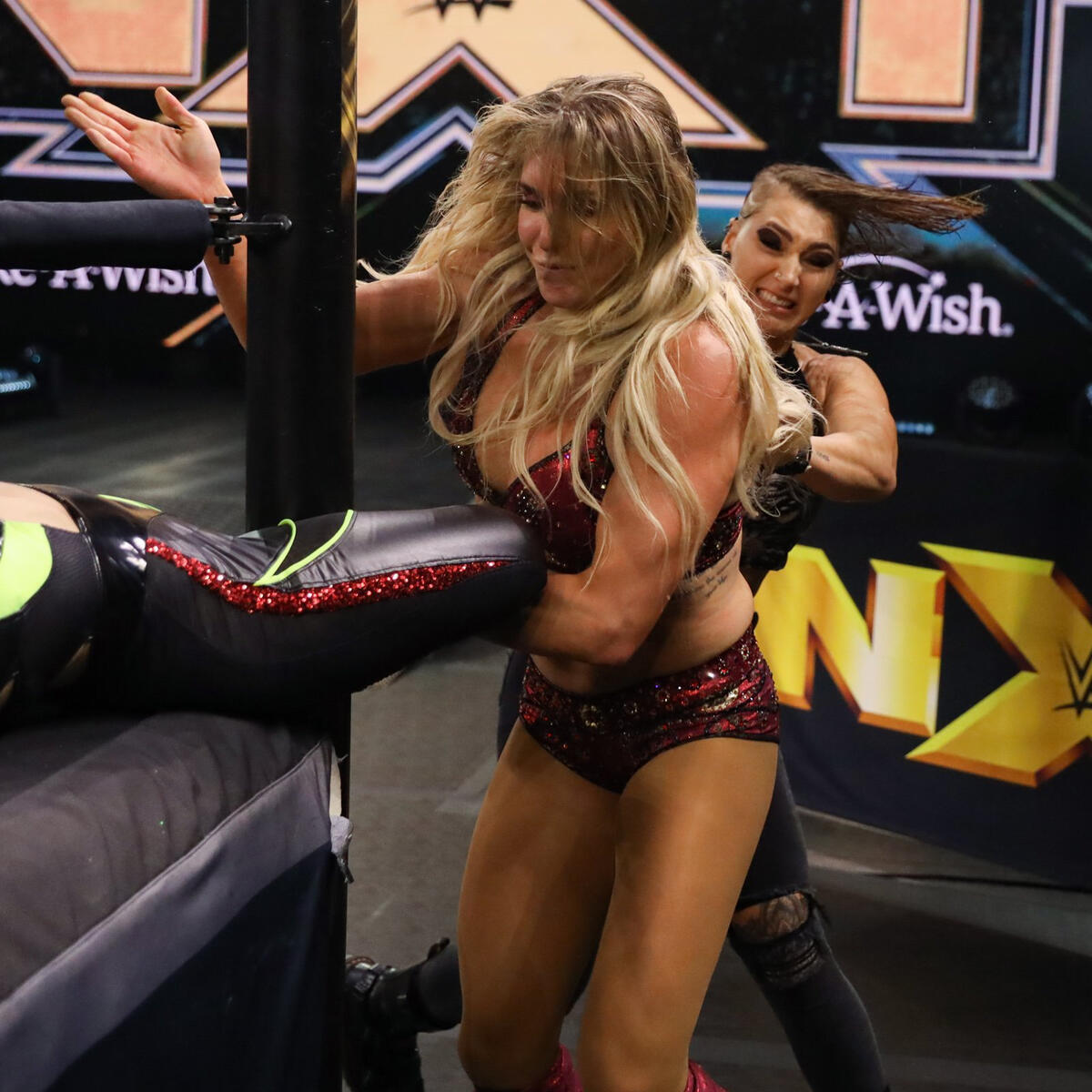 Rhea Ripley Makes WWE NXT Return; Attacks Charlotte Flair 4