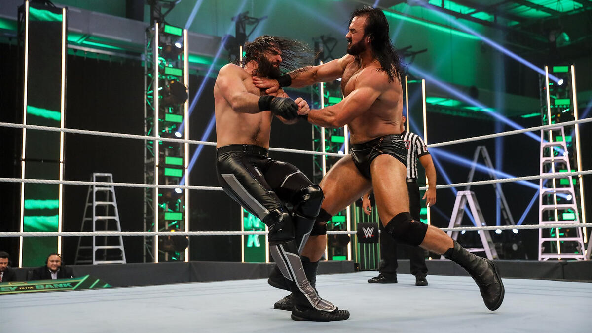Rollins vs Drew en MITB 2020.
