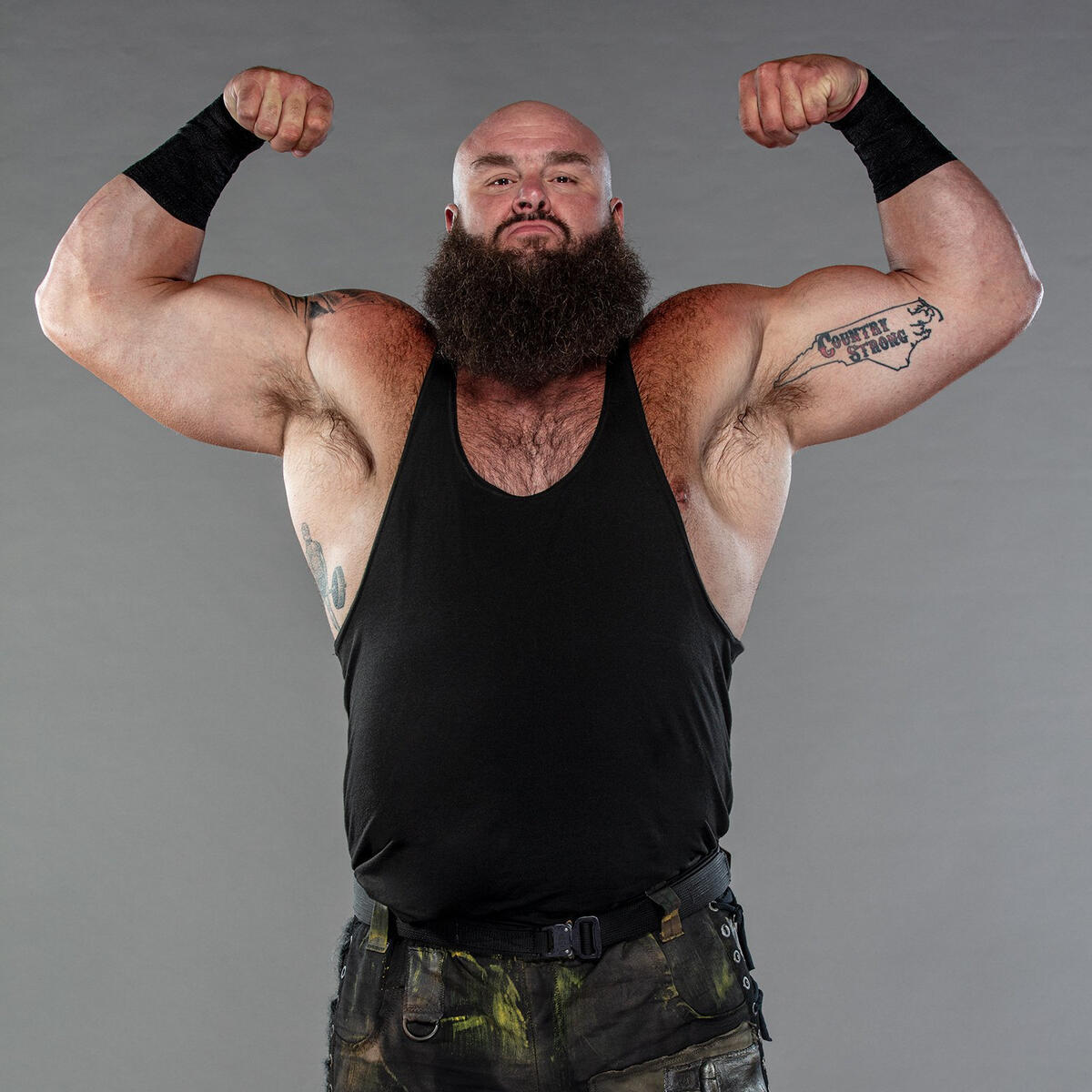 braun strowman unveils the look of a whole new monster photos wwe