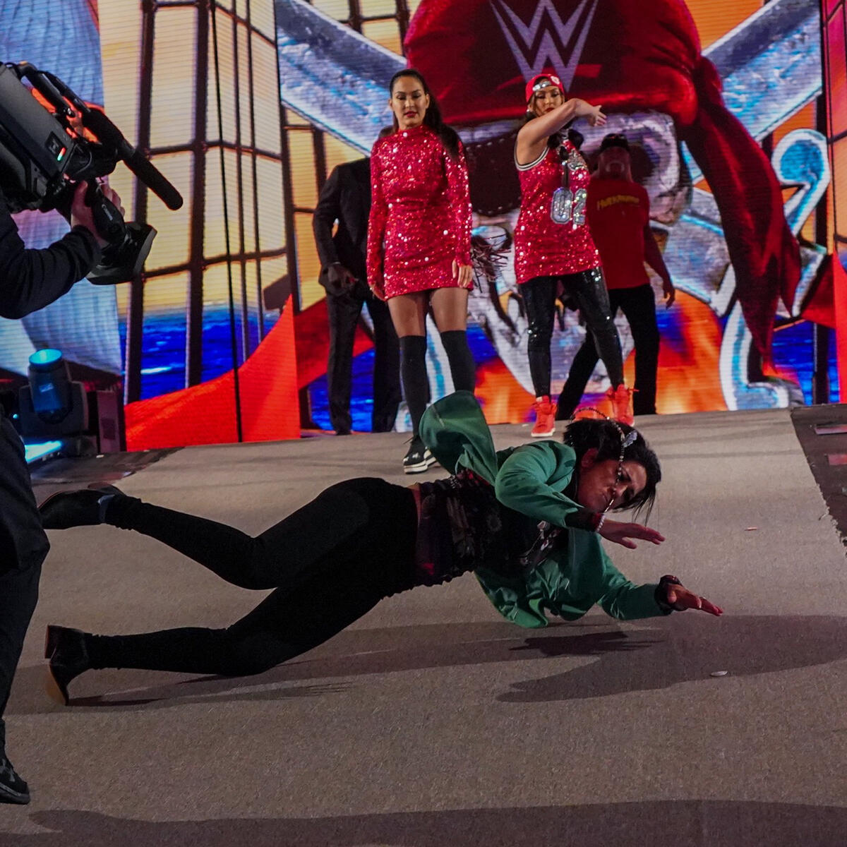 The Bella Twins Got Physical At WWE Wrestlemania 37; Share Photo Dump 6