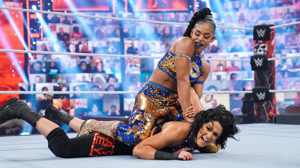 Bianca Belair Vs Bayley Smackdown Womens Championship Match