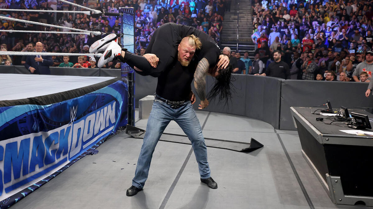 WWE Suspends Brock Lesnar Following His Ruthless Actions On Smackdown 1