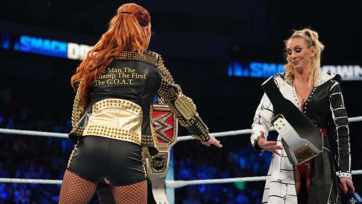 Charlotte Flair And Becky Lynch Exchanged Their Titles On WWE Smackdown 1