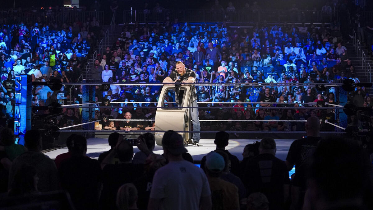 WWE Smackdown: Brock Lesnar Destroys Roman Reigns’ Car 3