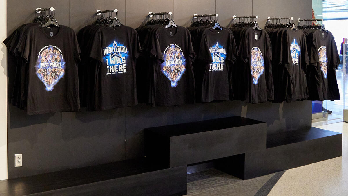 Visit the WrestleMania 38 Axxess Superstore and AT&T Stadium Store