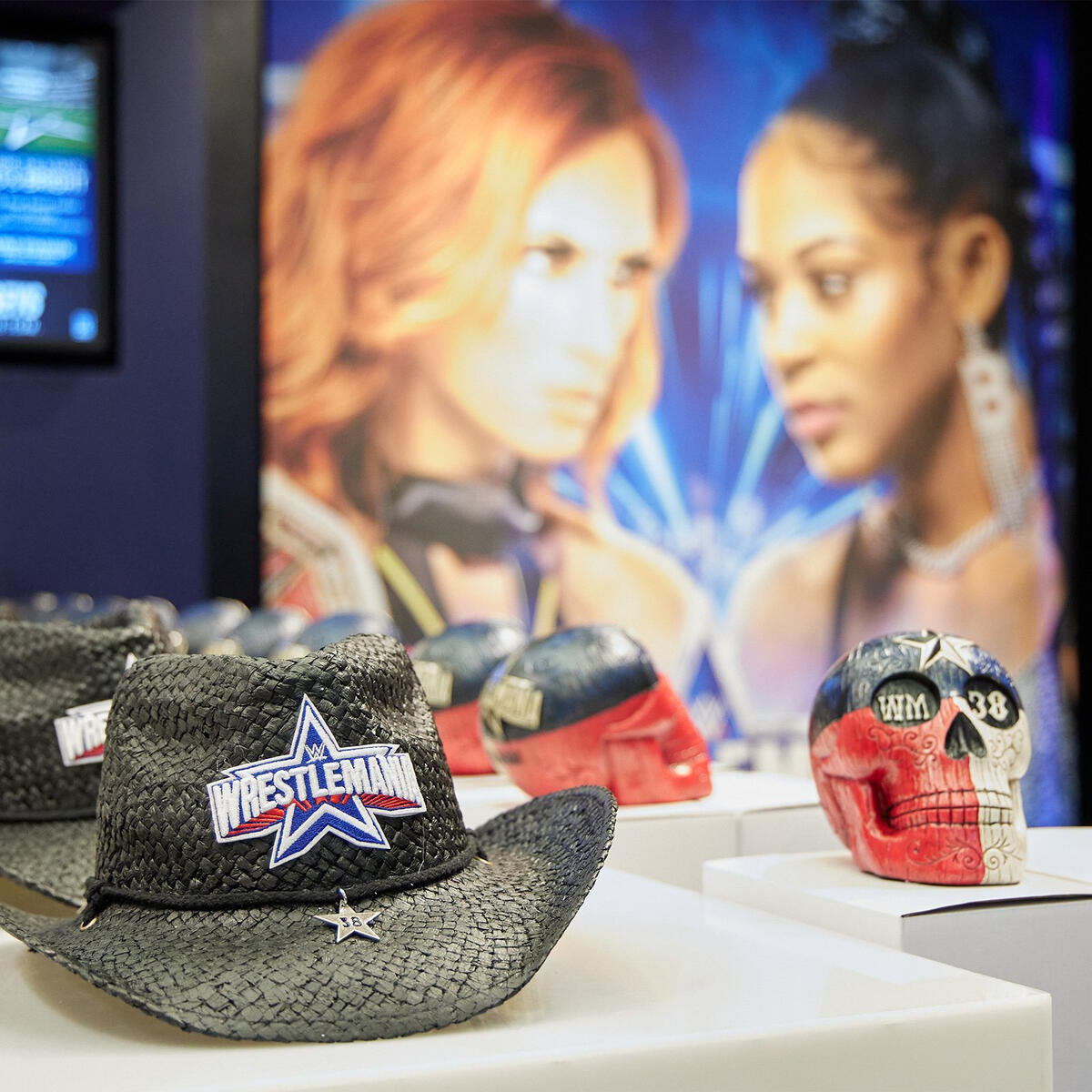 Visit the WrestleMania 38 Axxess Superstore and AT&T Stadium Store: photos