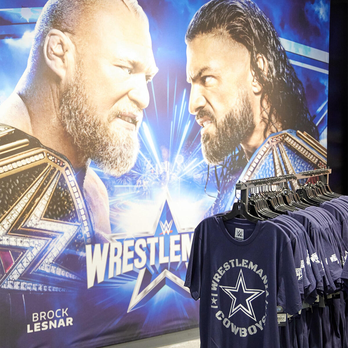 Visit the WrestleMania 38 Axxess Superstore and AT&T Stadium Store