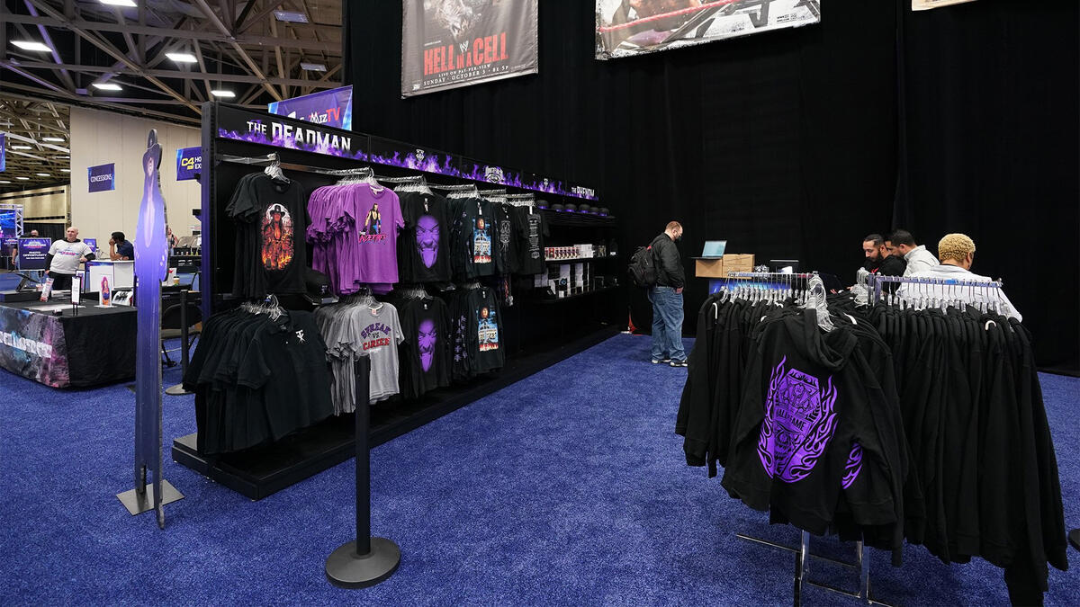 Visit the WrestleMania 38 Axxess Superstore and AT&T Stadium Store: photos