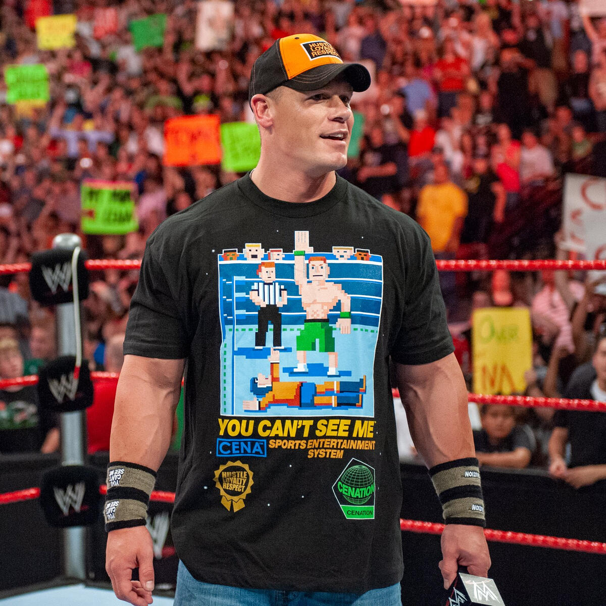 The history of John Cena's T-shirts