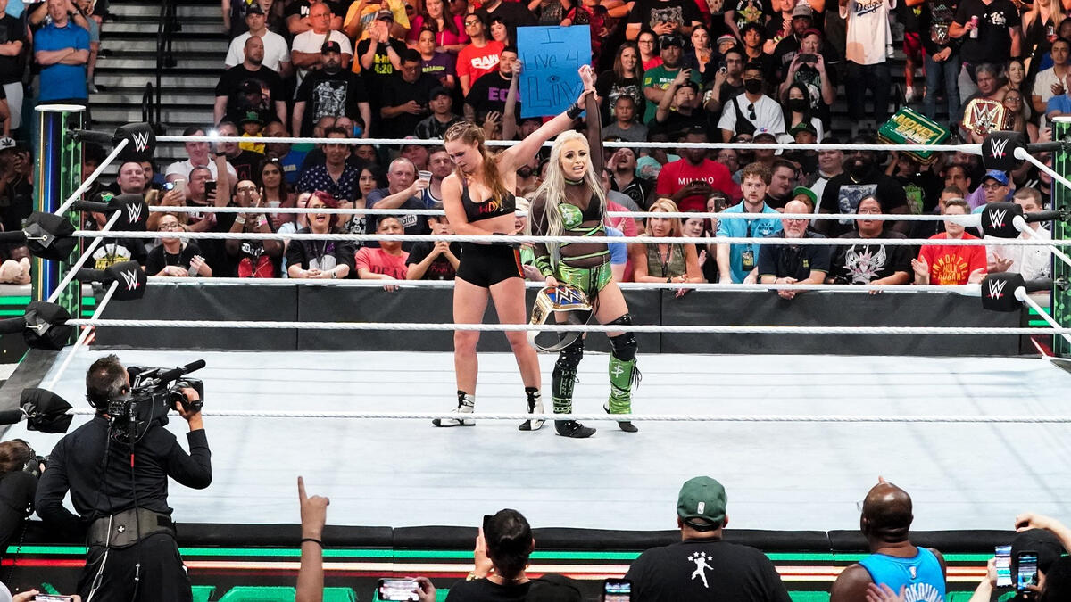 Ronda Rousey Herself Wanted To Drop Title To Liv Morgan At WWE Money In The Bank 2022 2