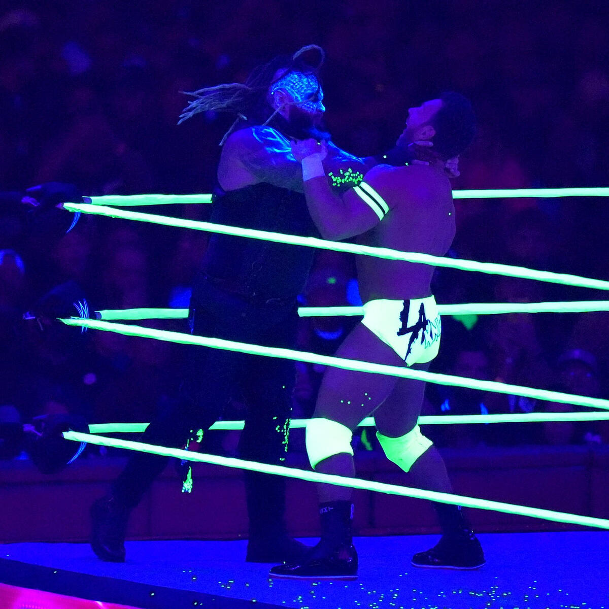 Bray Wyatt vs. LA Knight -- Mountain Dew Pitch Black Match: photos | WWE