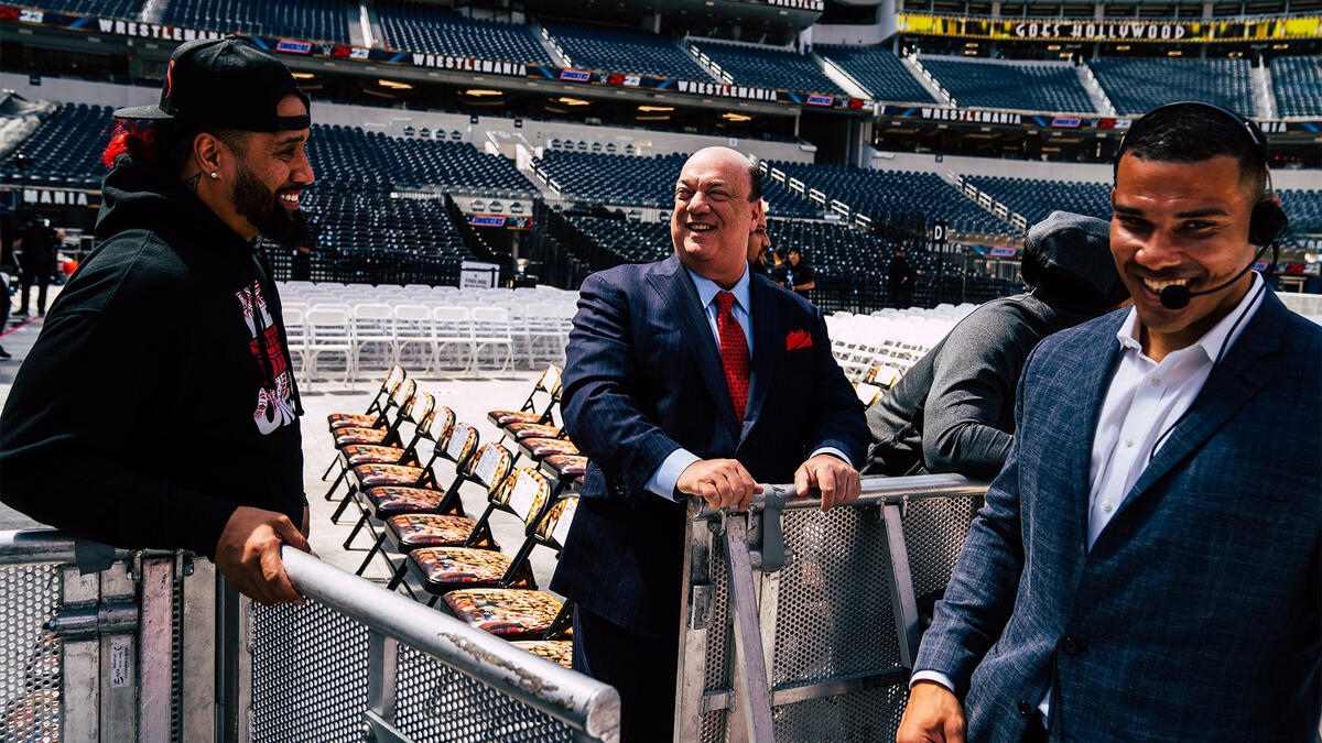 Behind the scenes of WrestleMania 39: photos