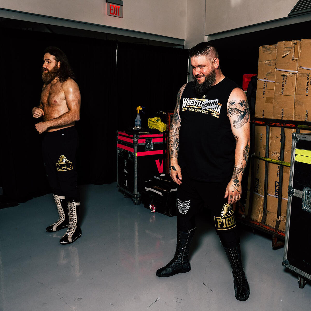 Behind the scenes of WrestleMania 39: photos