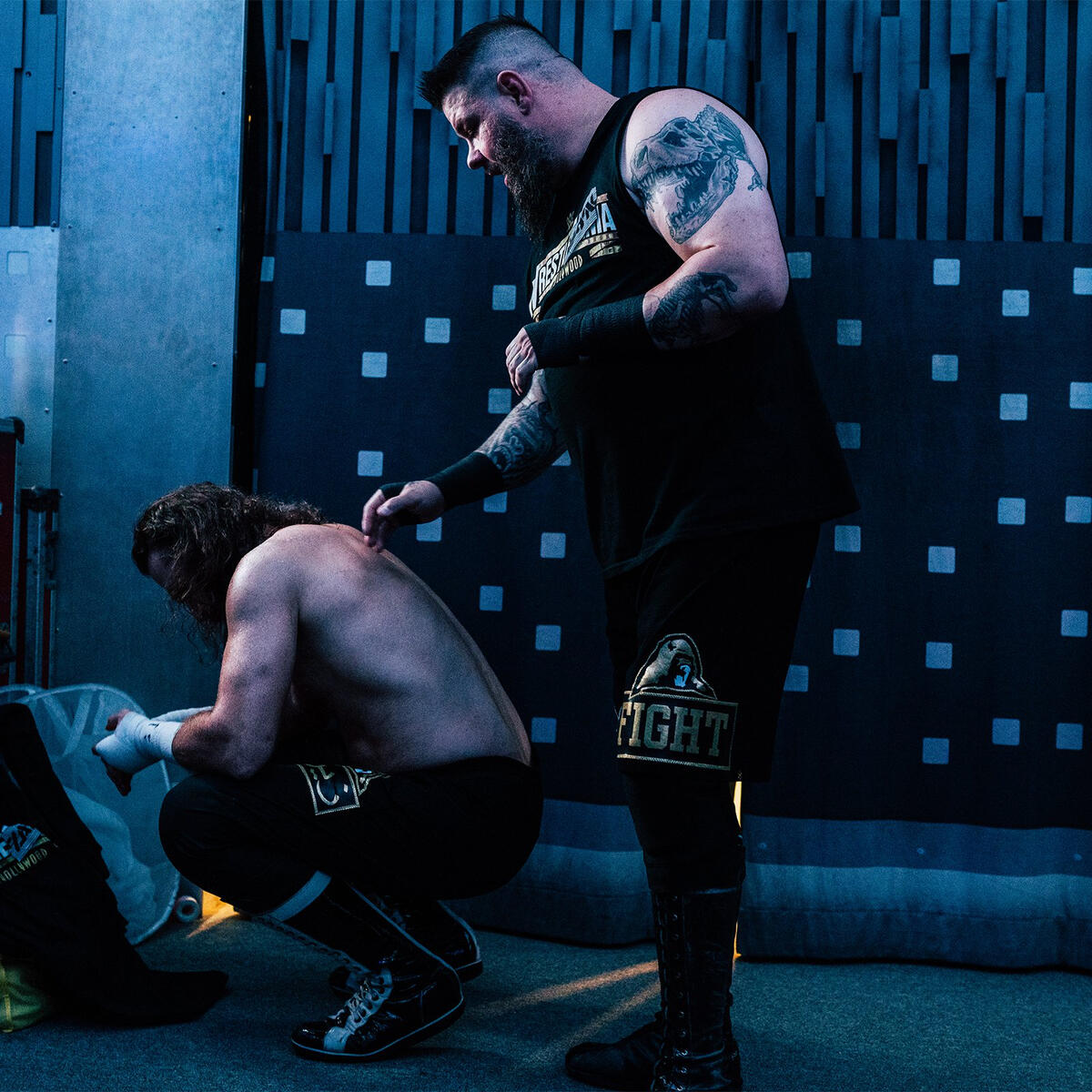 Behind the scenes of WrestleMania 39: photos