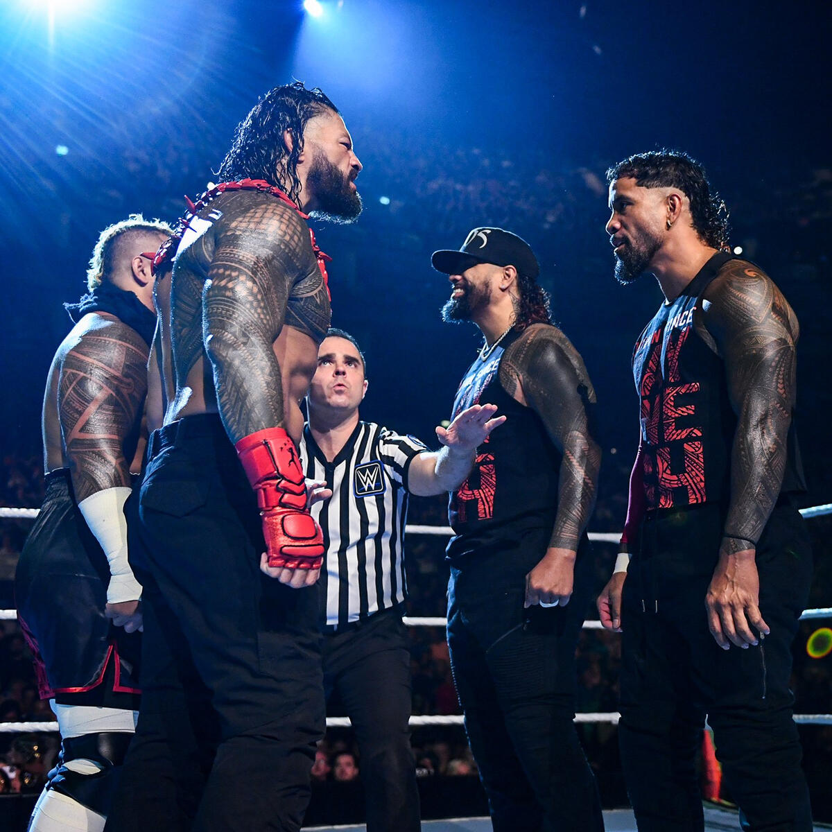 wwe roman reigns and the usos