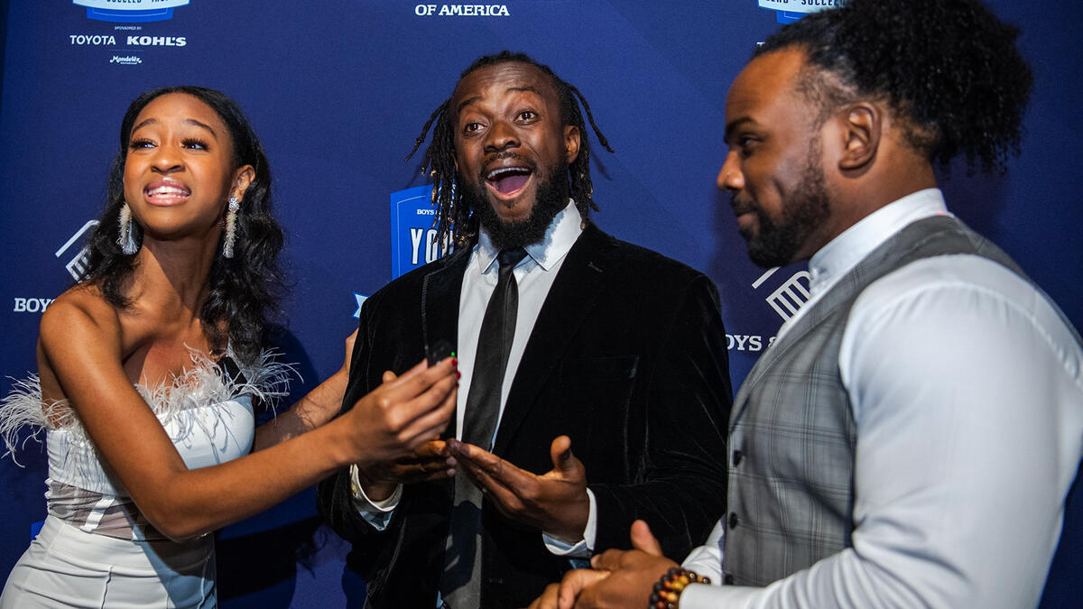 Kofi Kingston and Xavier Woods celebrate National Boys & Girls Clubs Youth  of the Year: photos | WWE