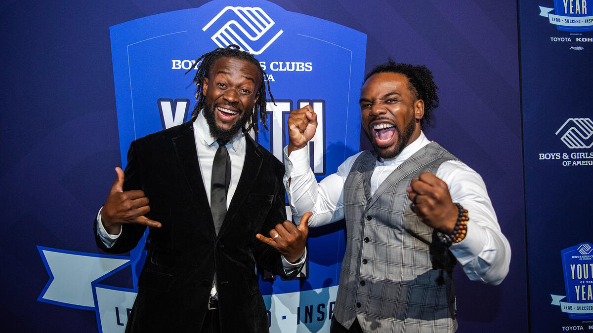 Kofi Kingston and Xavier Woods celebrate National Boys & Girls Clubs Youth  of the Year: photos | WWE