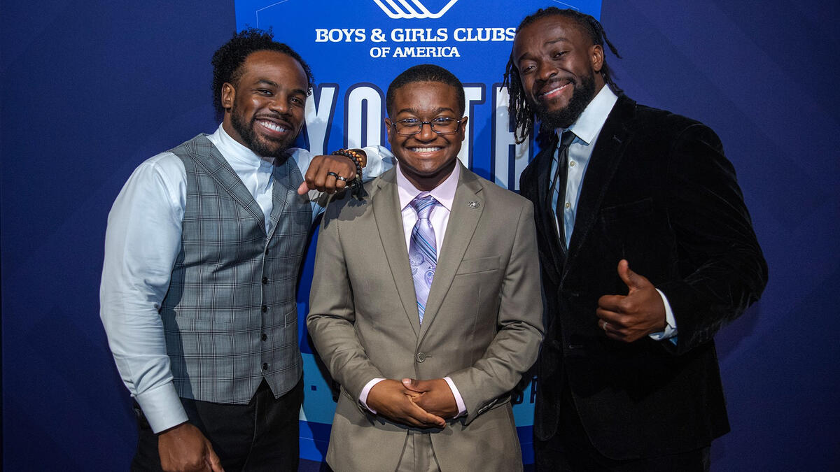 Kofi Kingston and Xavier Woods celebrate National Boys & Girls Clubs Youth  of the Year: photos | WWE