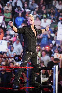 chris jericho entrance pose